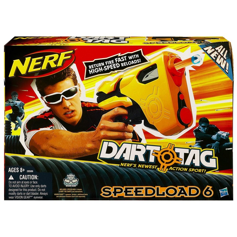 Súng  Nerf Dart Tag Speedload 6