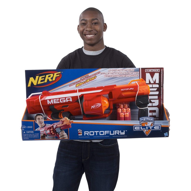Súng Nerf N-Strike Mega Series RotoFury Blaster