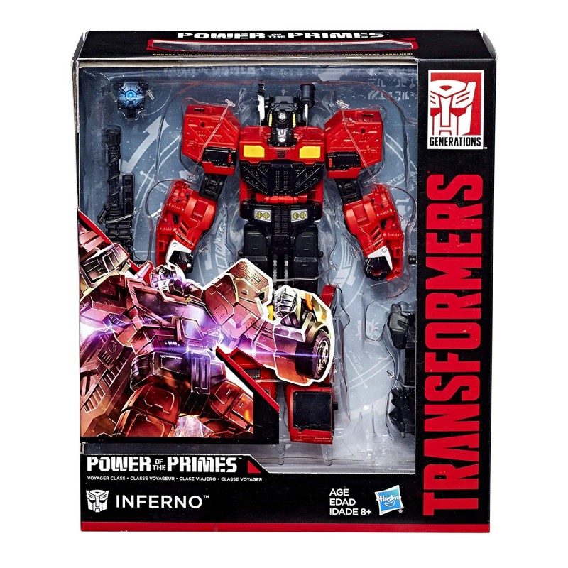 Robot Transformers Voyager Inferno Action Figure 