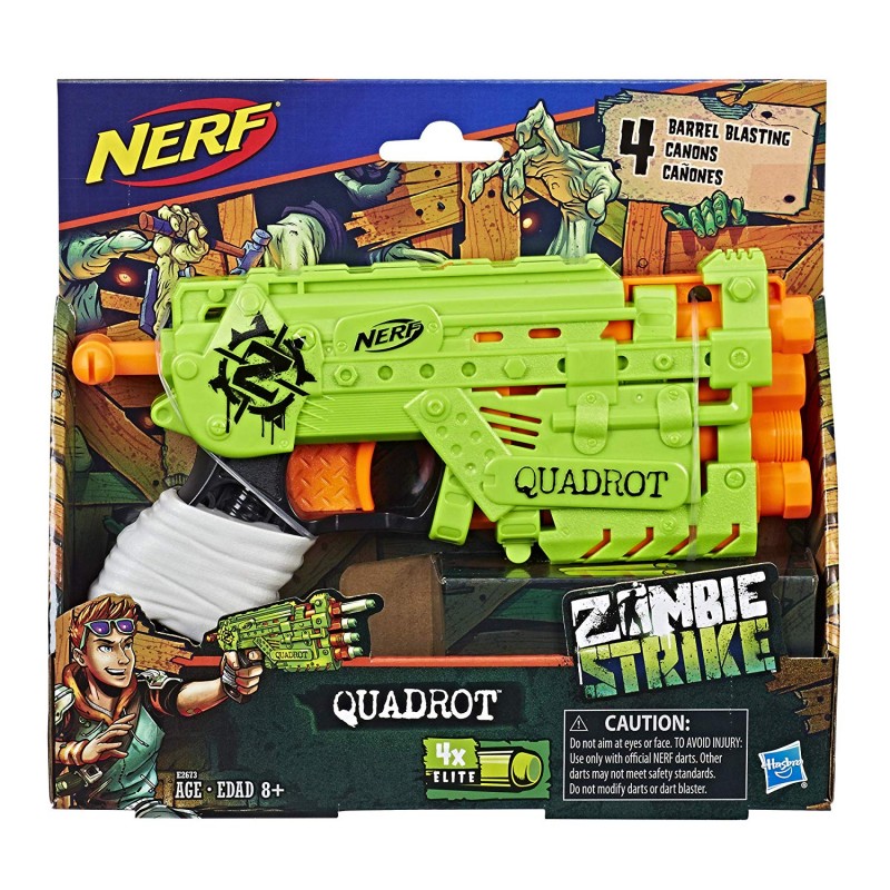 Súng Nerf Zombie Strike Quadrot 